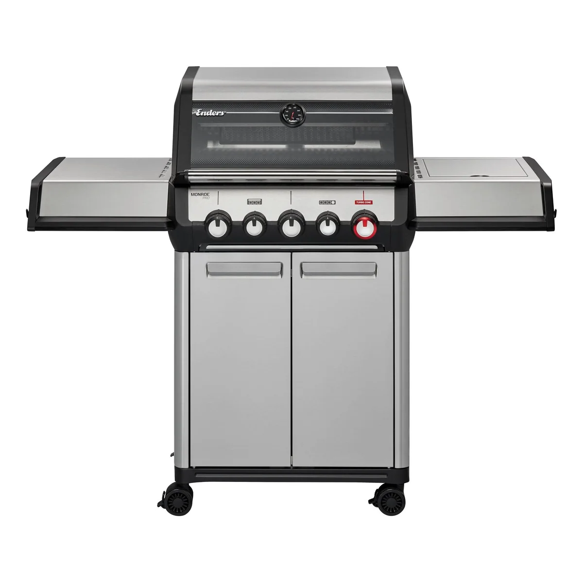 Enders Gasgrill Monroe Pro 3 SIKR Turbo, Präzise Temperaturkontrolle, Robuste Materialien, Umfangreiches Zubehör 2