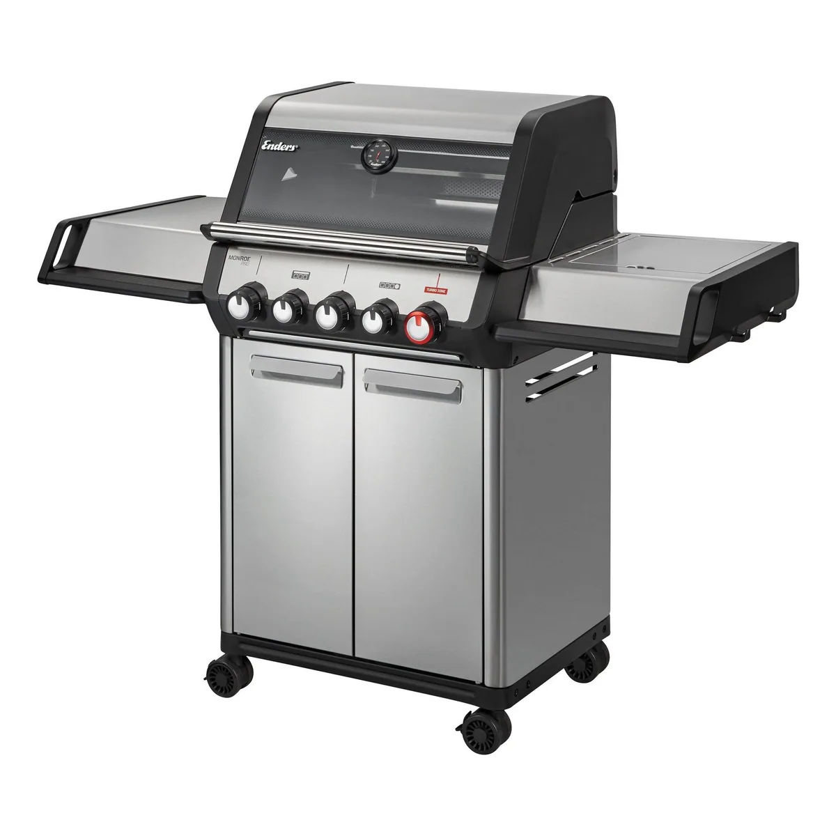 Enders Gasgrill Monroe Pro 3 SIKR Turbo, Präzise Temperaturkontrolle, Robuste Materialien, Umfangreiches Zubehör 3