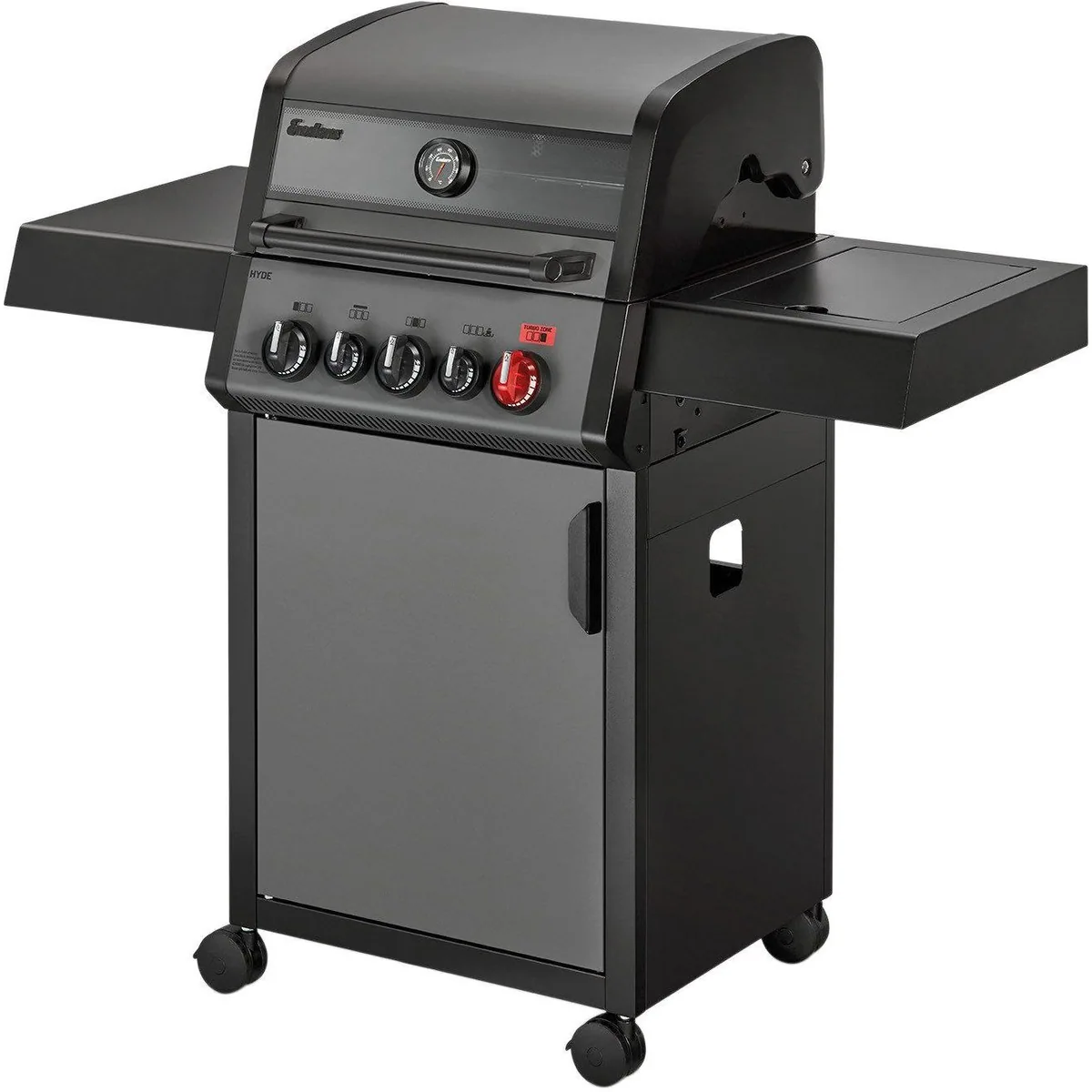 Enders HYDE 3 SIKR Turbo Gasgrill, Turbo Zone, Infrarot-Backburner und Sichtfenster