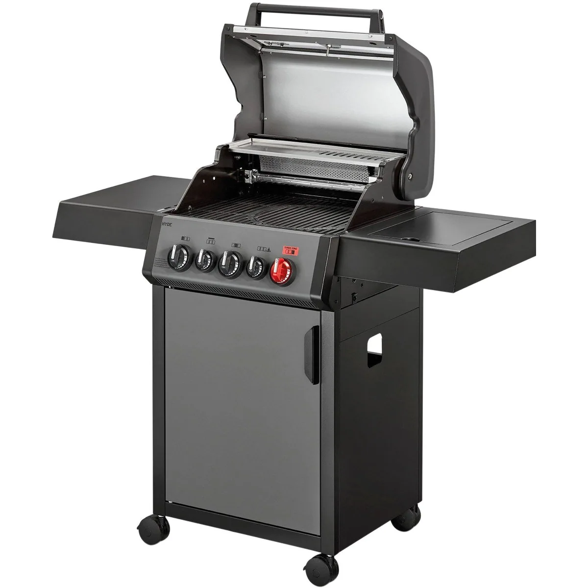 Enders HYDE 3 SIKR Turbo Gasgrill, Turbo Zone, Infrarot-Backburner und Sichtfenster 3