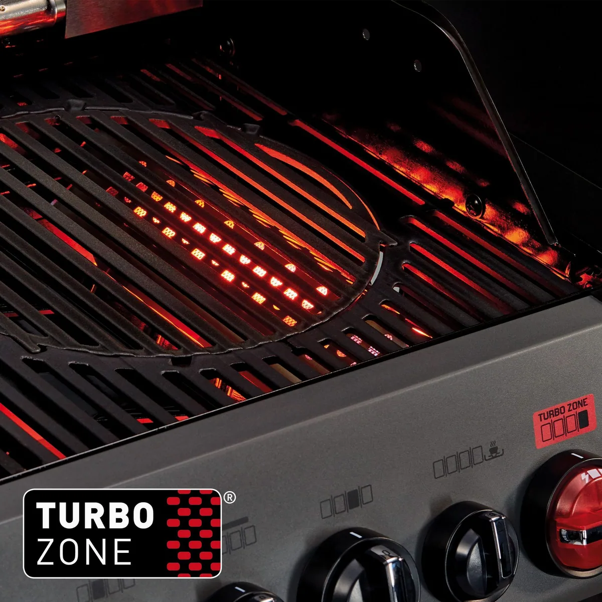 Enders Gasgrill Hyde 4 SIKR Turbo, 800 °C Turbo Zone, Infrarot-Backburner 3