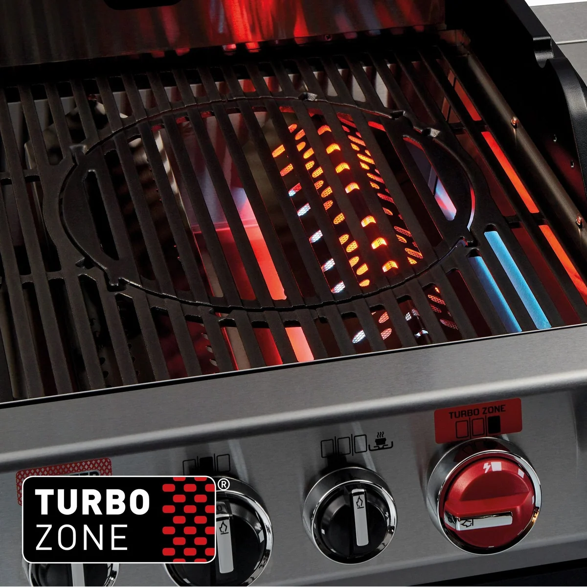 Enders Uniq 4 IK Cruster Gasgrill, 800°C Infrarot-Oberhitze & Turbo Zone 3