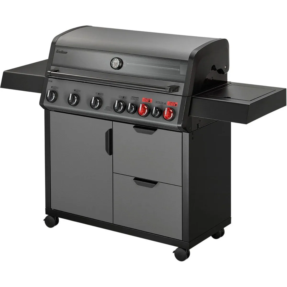 Enders HYDE 6 SIKR Turbo Gasgrill, Infrarot-Mesh & großzügiger Unterschrank