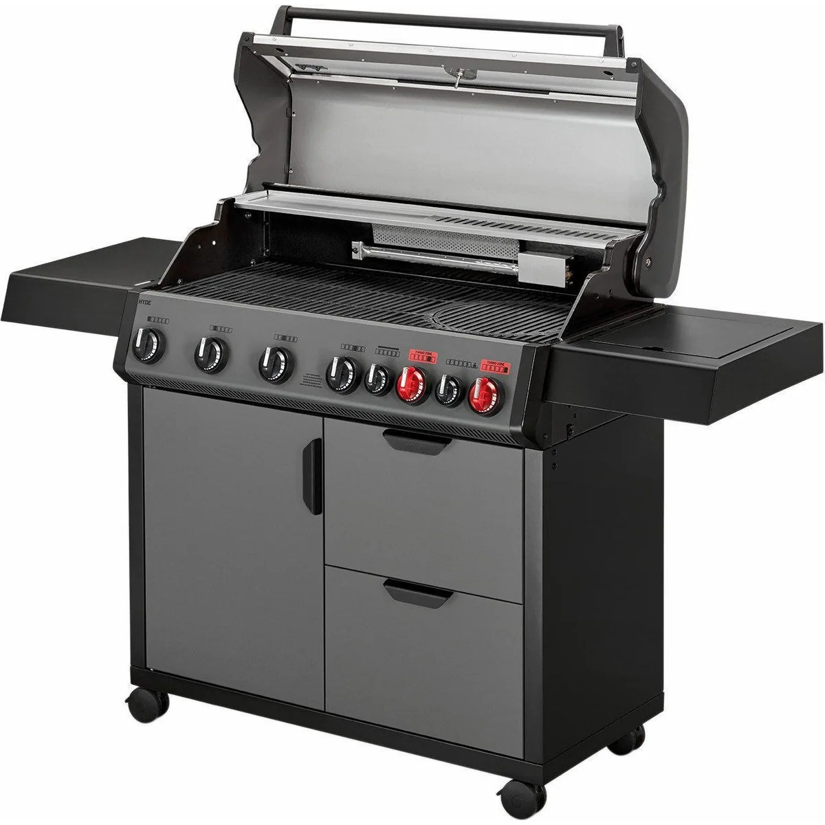 Enders HYDE 6 SIKR Turbo Gasgrill, Infrarot-Mesh & großzügiger Unterschrank 2