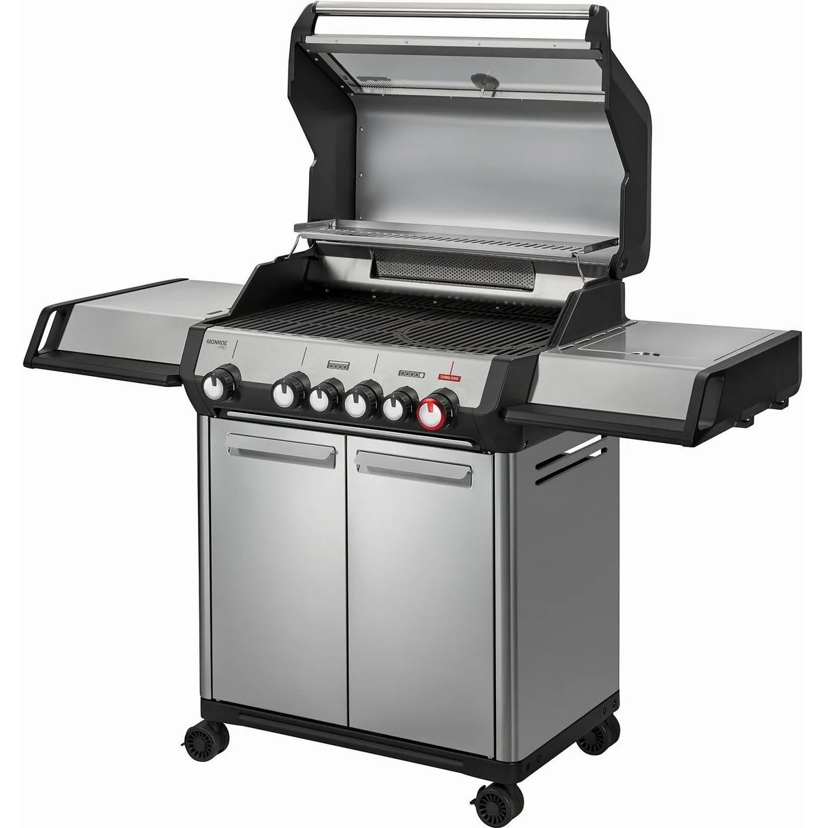 Enders Gasgrill Monroe Pro 4 SIKR TURBO, leistungsstark, langlebig, vielseitig