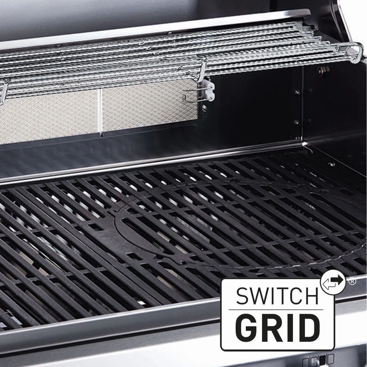 Enders Gasgrill Monroe Pro 4 SIK Turbo, Edelstahl, Turbo Zone & Heat Range 5