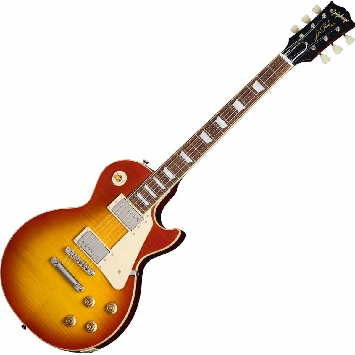 Epiphone IGC 1959 Les Paul Standard, markante Optik, vielseitiger Sound — inkl. Hardshell Case