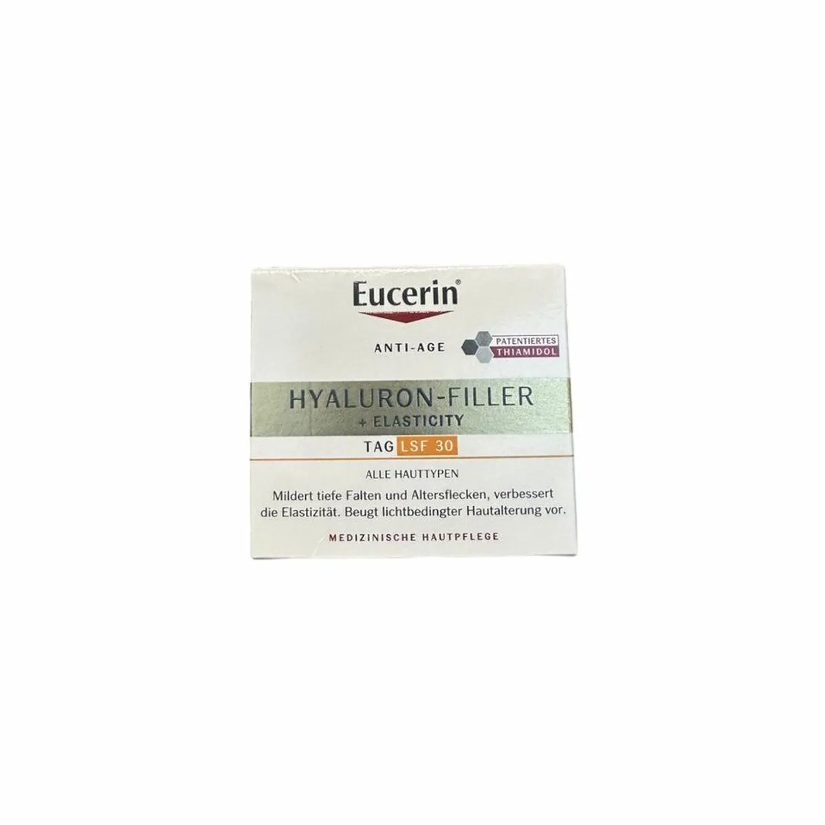 Eucerin HYALURON-FILLER + ELASTICITY Tagescreme, tiefenwirksame Hydratation, LSF 30