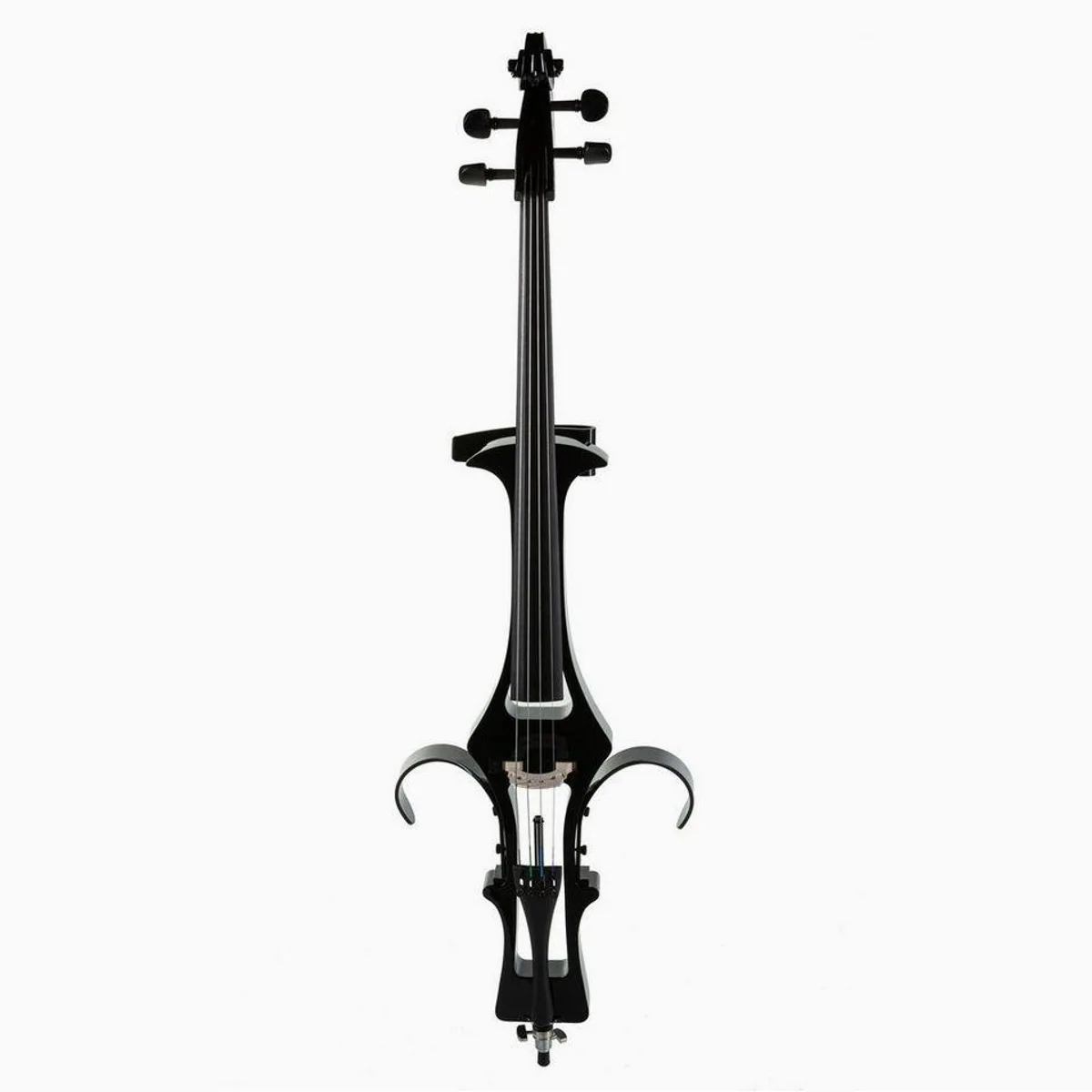 FAME EC-1801 E-Cello schwarz, elektrisches 4/4 Cello, präzise Klangregulierung 2