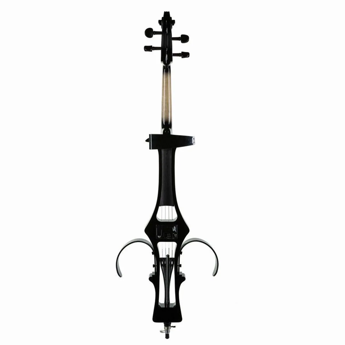 FAME EC-1801 E-Cello schwarz, elektrisches 4/4 Cello, präzise Klangregulierung 3