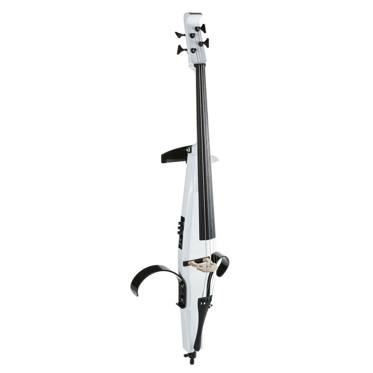 FAME EC-1802 E-Cello, laminiertes Holz, hervorragende Klangqualität — elektrisch, weiß