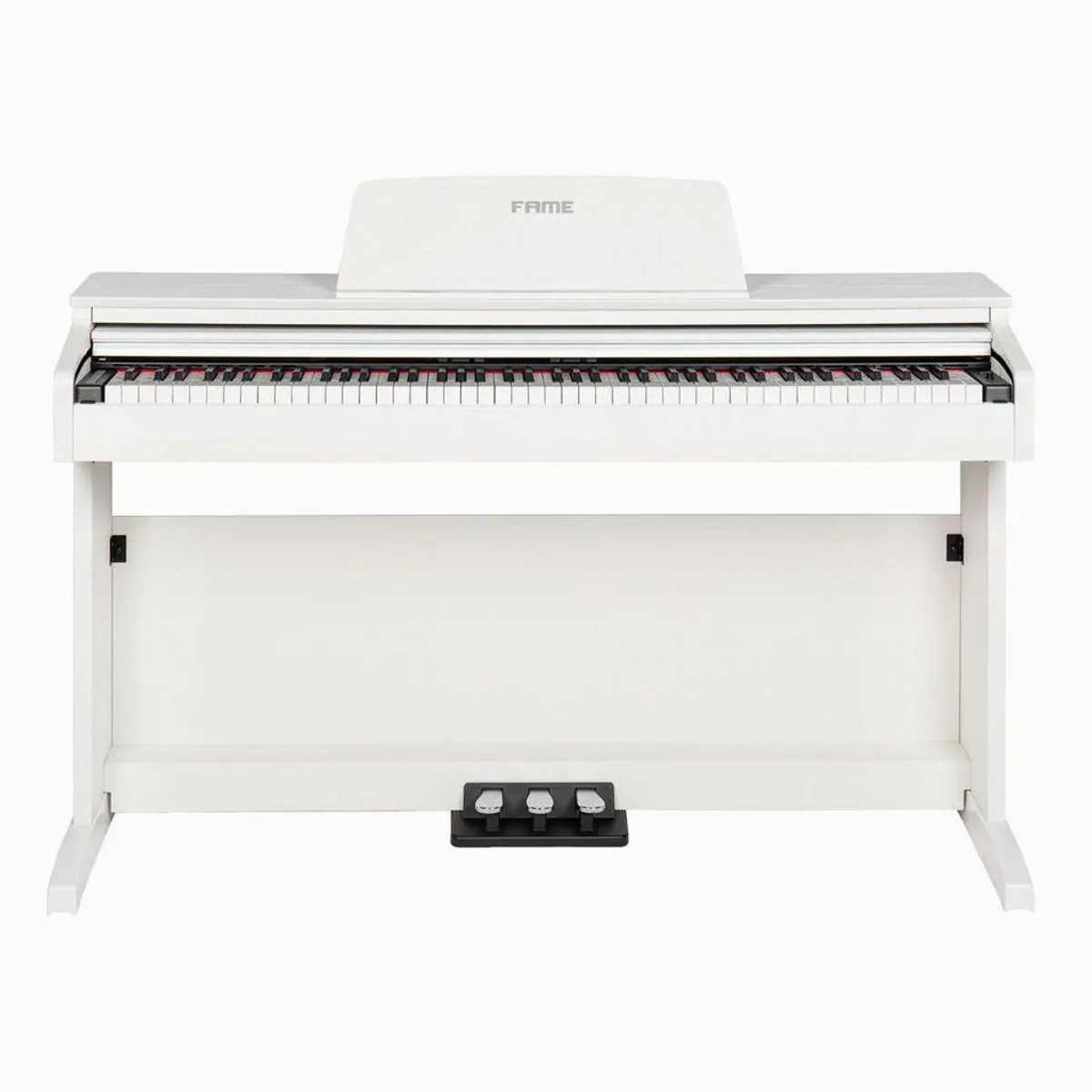 FAME DP-2000 WH Digitalpiano Set, 88 Tasten Hammermechanik, inklusive Zubehör 2