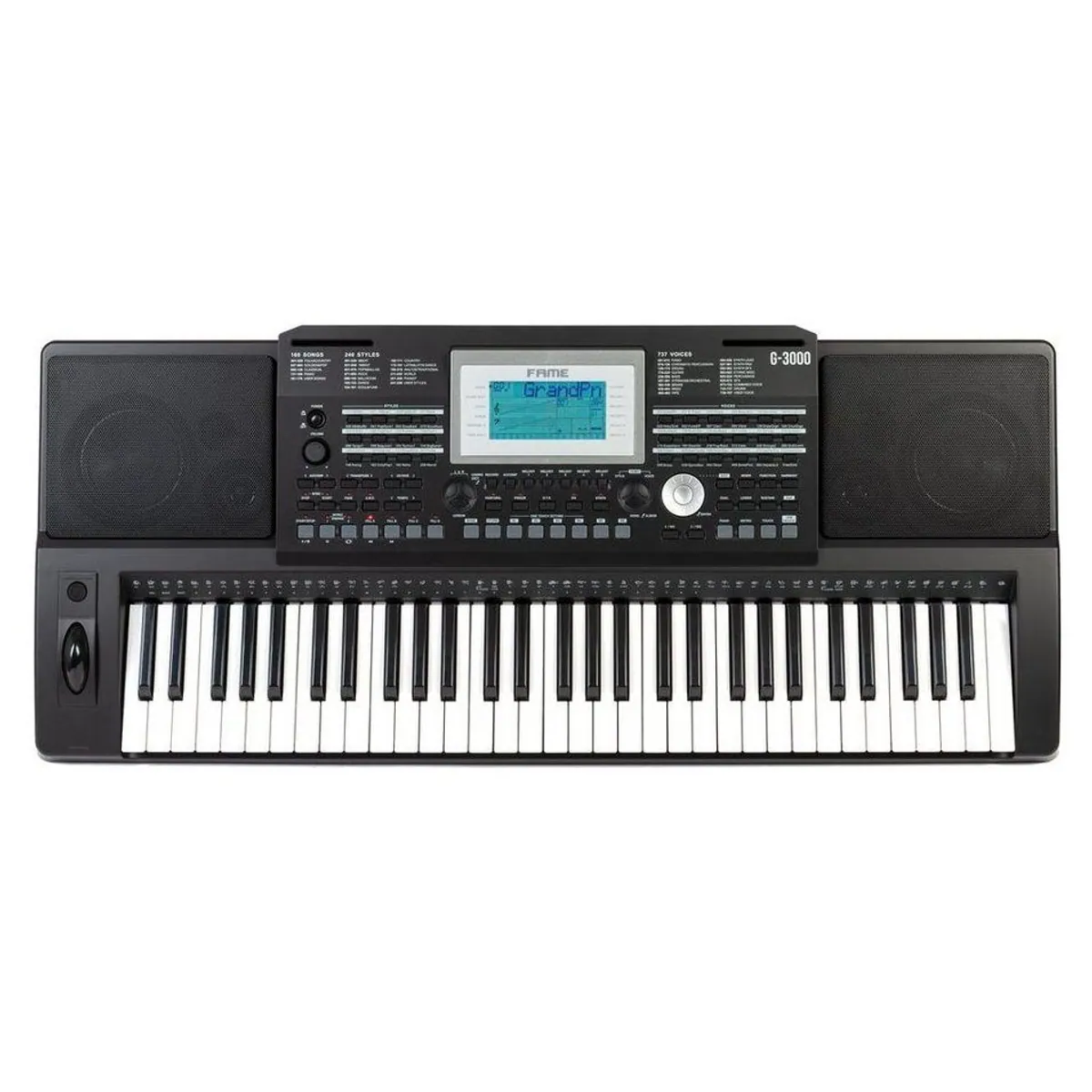 FAME G-3000 Homekeyboard, 61 Tasten, 737 Sounds, 240 Styles