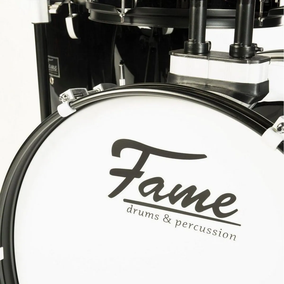 FAME FS22B First Step Rock Set, Komplettes Drum-Set, 22" BassDrum, Mischholz-Kessel 3