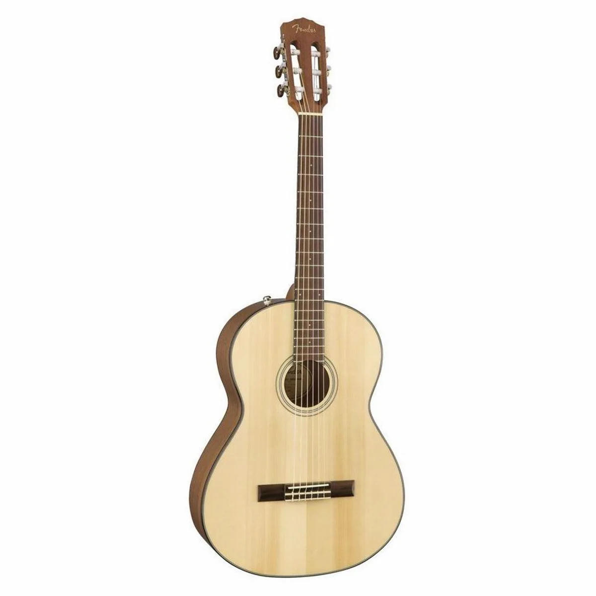 Fender CN-60S Natural, 4/4 Konzertgitarre, massive Fichtendecke, warmen Klang