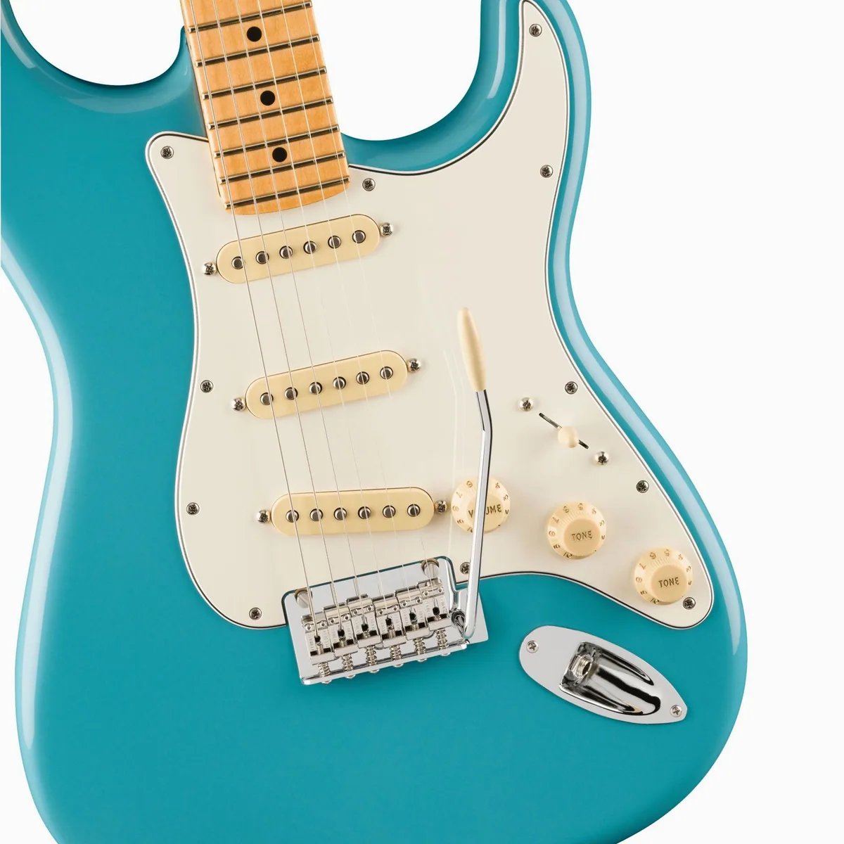 Fender Player II Stratocaster MN Aquatone Blue, ergonomisches Design, vielseitige Klangoptionen, hochwertige Materialien 3