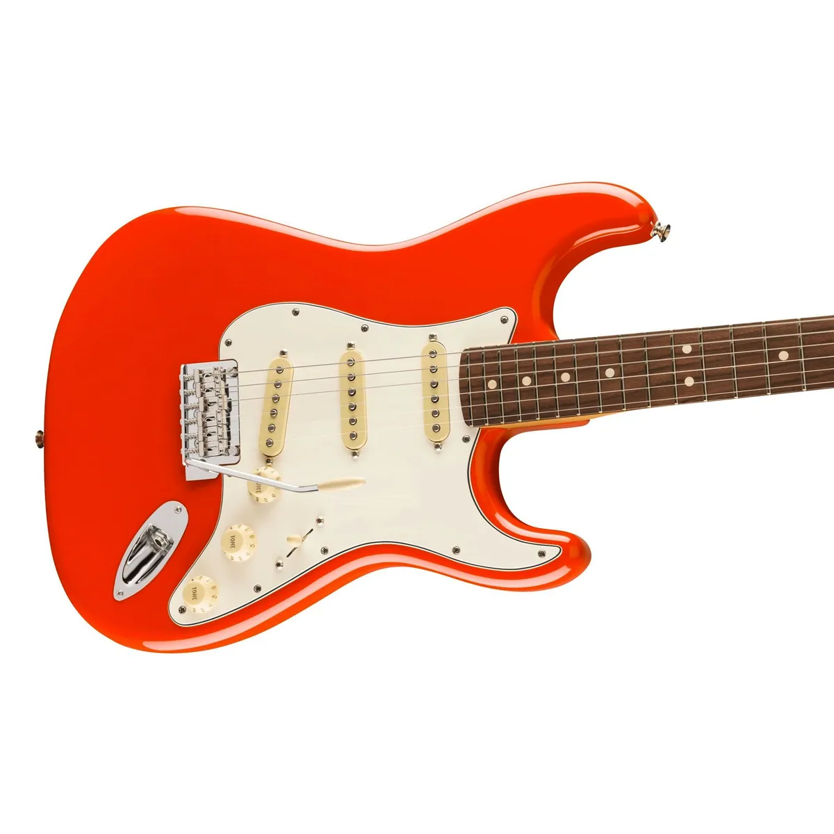 Fender Player II Stratocaster RW Coral Red, Ergonomisches Design, Vielseitige Klangoptionen, Hochwertige Hardware 4