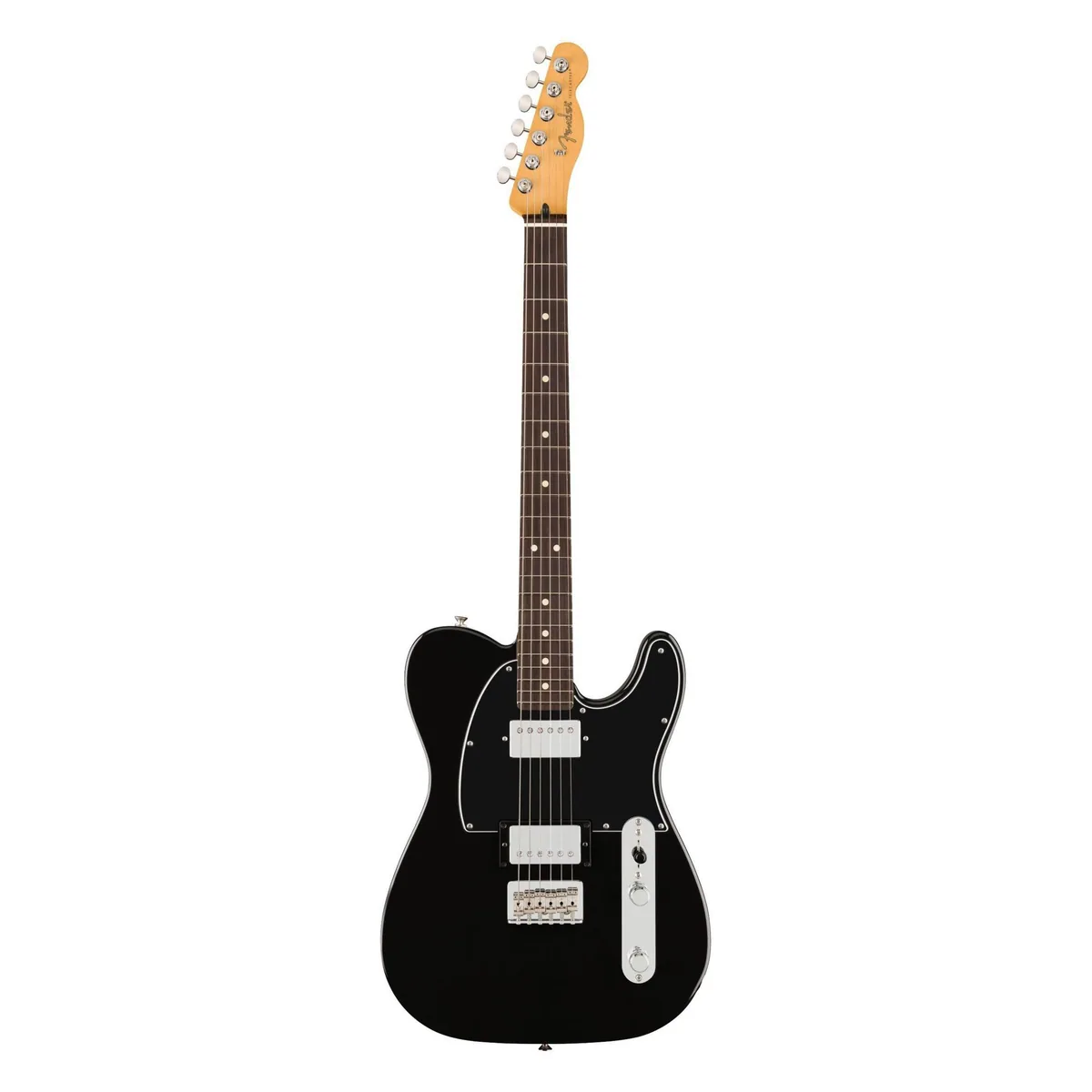 Fender Player II Telecaster HH RW Black, kraftvolle Humbucker, ergonomischer Korpus