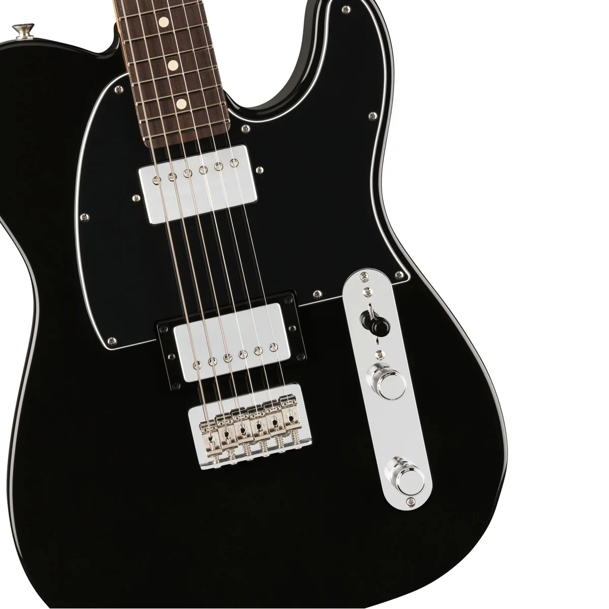 Fender Player II Telecaster HH RW Black, kraftvolle Humbucker, ergonomischer Korpus 3