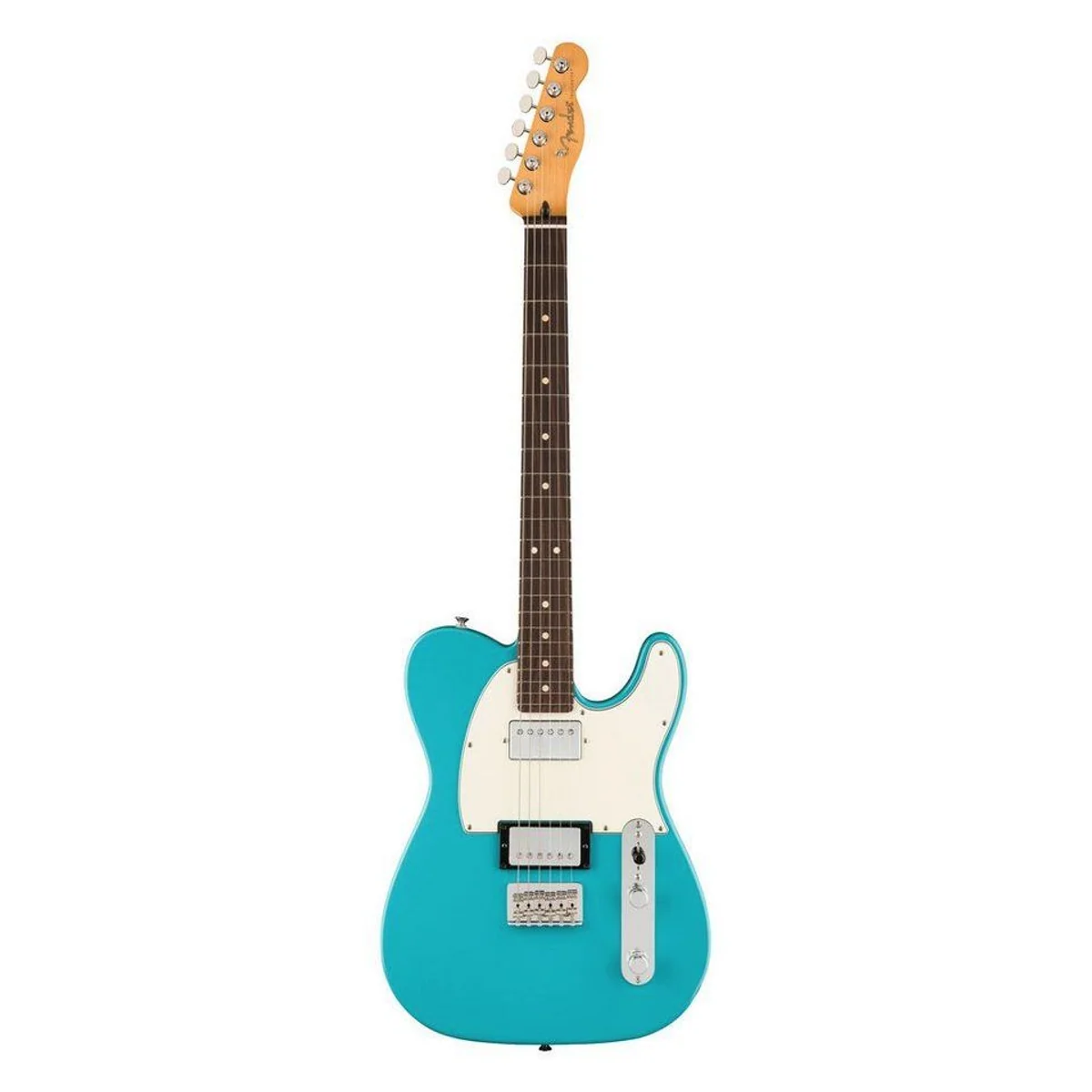 Fender Player II Telecaster HH, kraftvoller Sound, ergonomisches Design, Aquatone Blue Finish