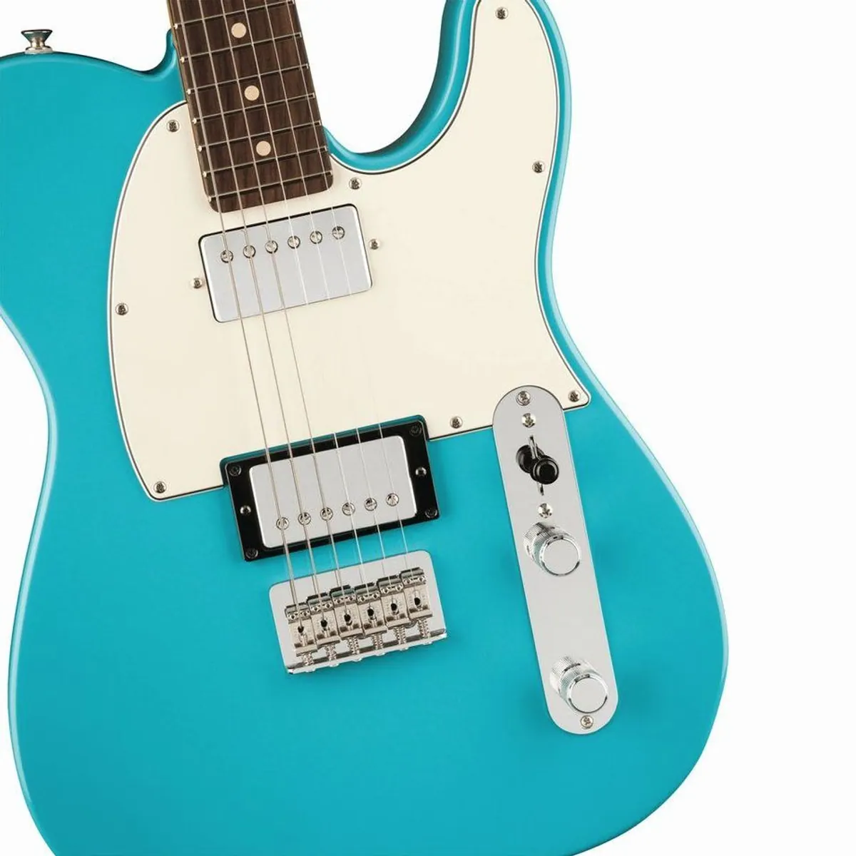 Fender Player II Telecaster HH, kraftvoller Sound, ergonomisches Design, Aquatone Blue Finish 3