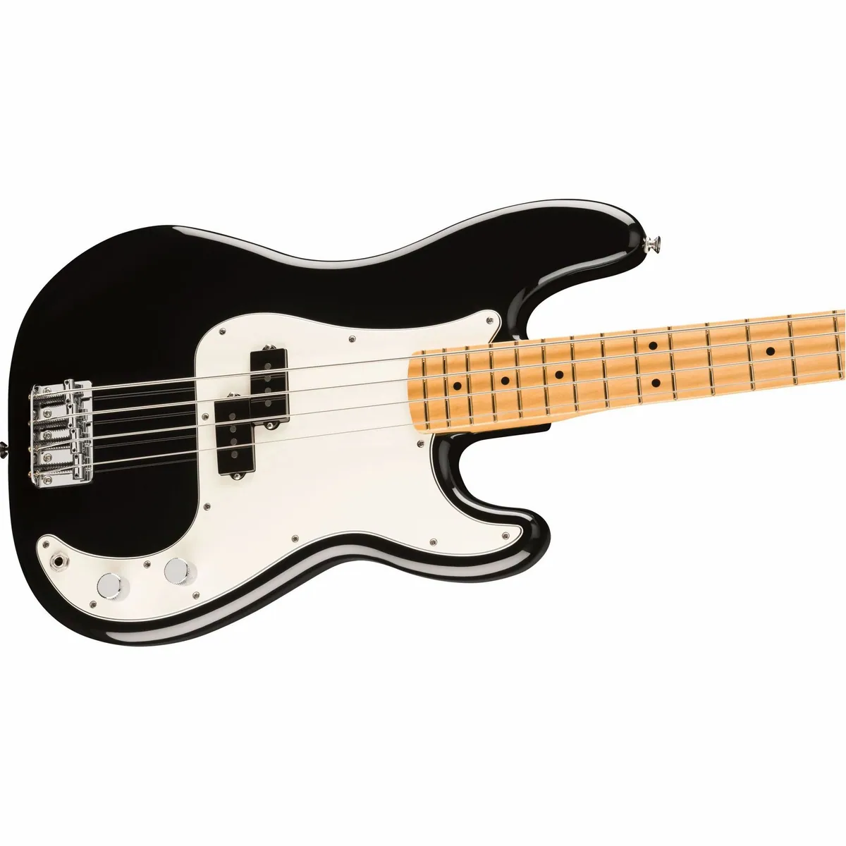 Fender Player II Precision Bass MN Black, Erlekorpus, Ahornhals, Split-Coil-Pickups 4