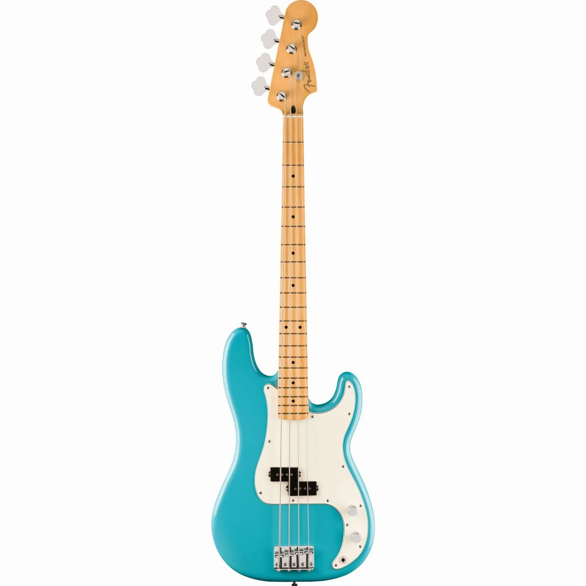 Fender Player II Precision Bass MN Aquatone Blue, Erlekorpus, Ahornhals, Split-Coil-Tonabnehmer