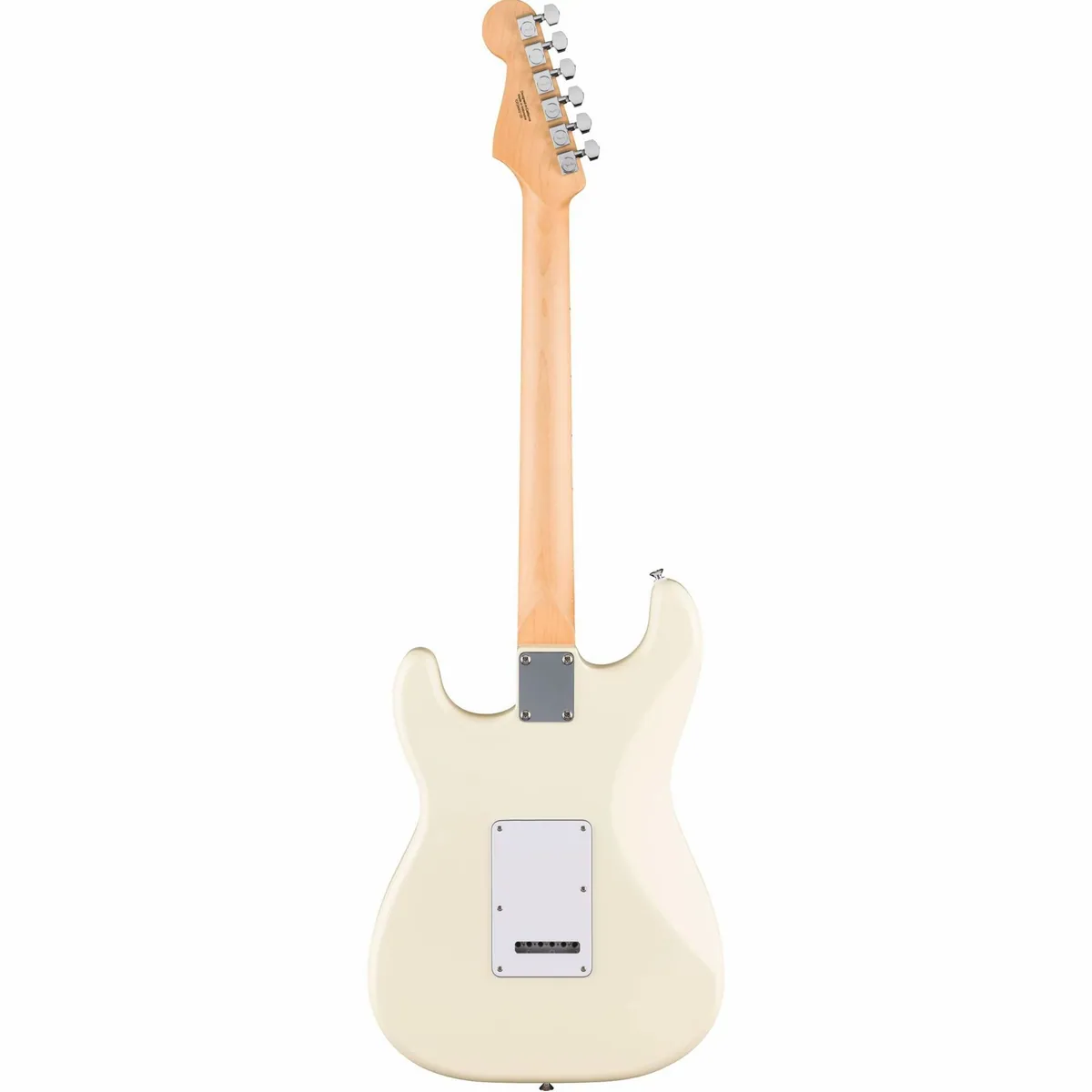 Fender Standard Stratocaster MN Olympic White, elegante Verarbeitung, vielseitiger Klang, modernes Design 2