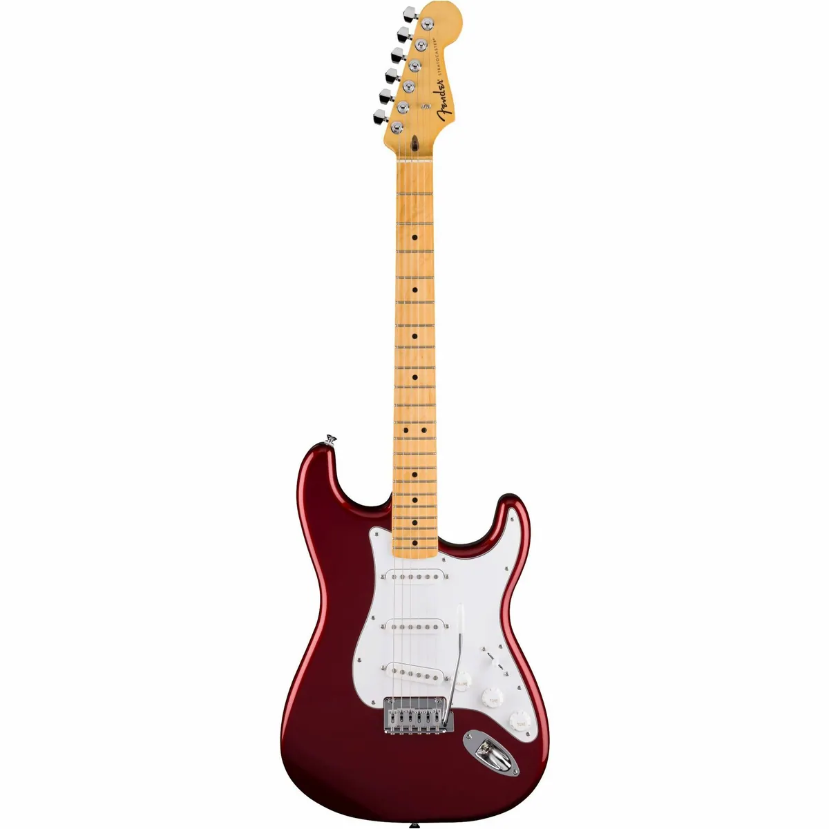 Fender Standard Stratocaster MN Candy Cola, elegantes Design, hervorragende Bespielbarkeit, legendärer Sound