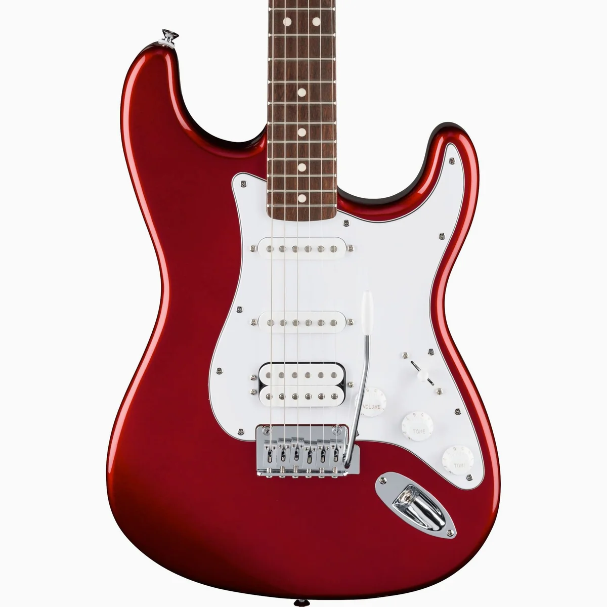Fender Standard Stratocaster HSS LRL Candy Cola, beeindruckender Klang, edles Design, hochwertige Materialien 3