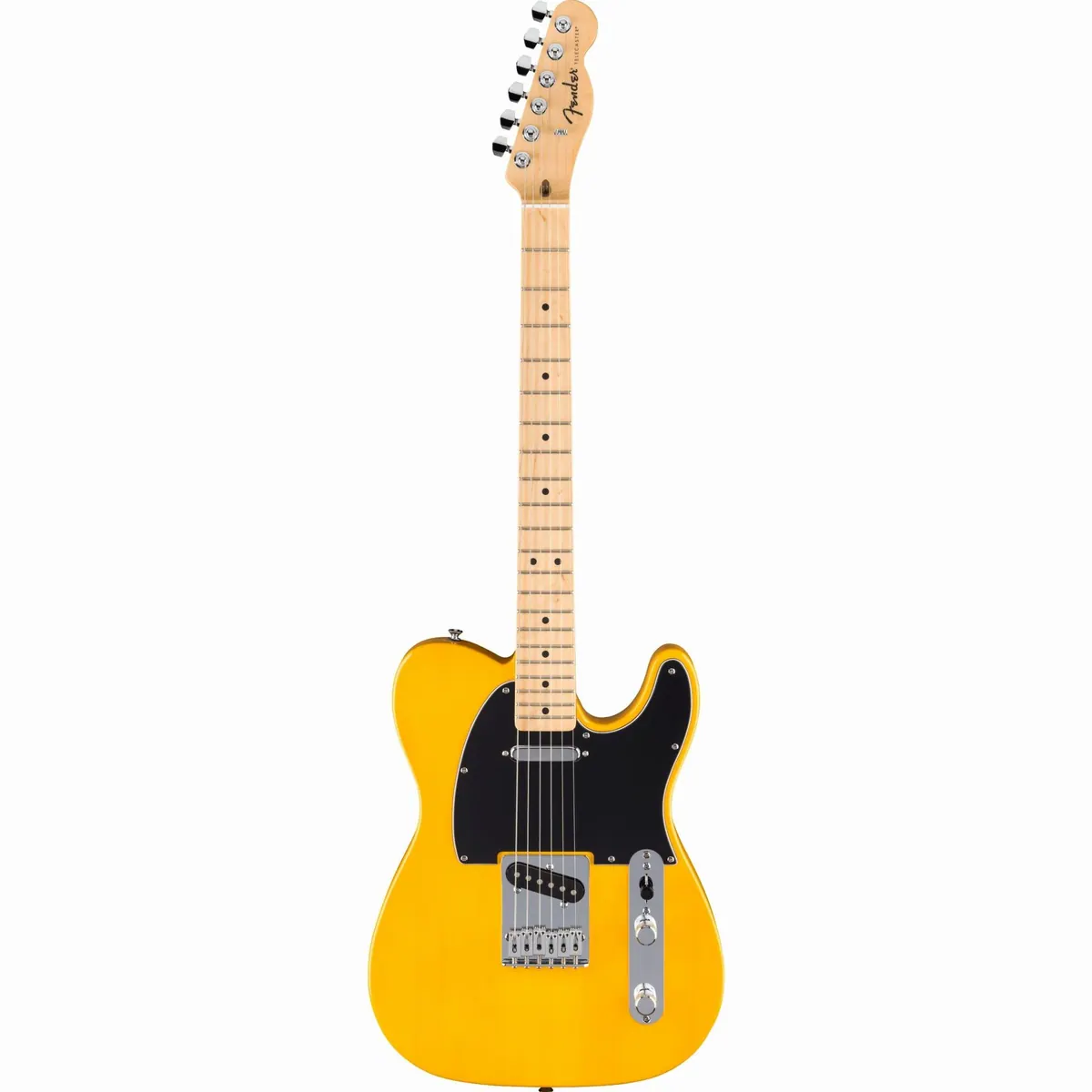 Fender Standard Telecaster MN Butterscotch Blonde, hervorragende Bespielbarkeit, ikonischer Sound