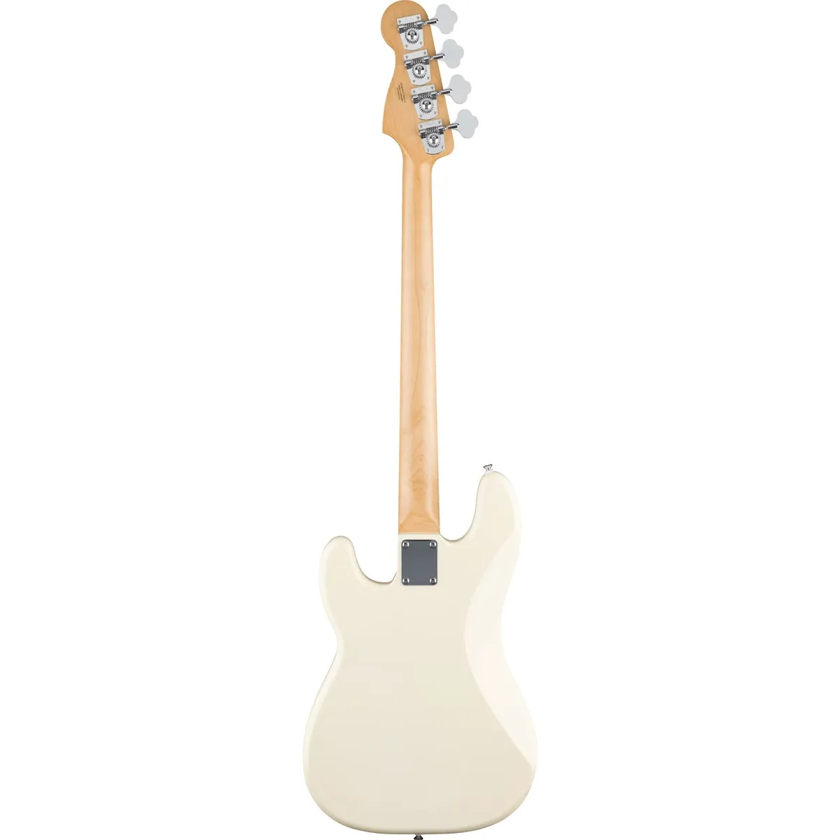 Fender Standard Precision Bass MN, Korpus aus Pappel, Ahornhals, Olympisches Weiß 2