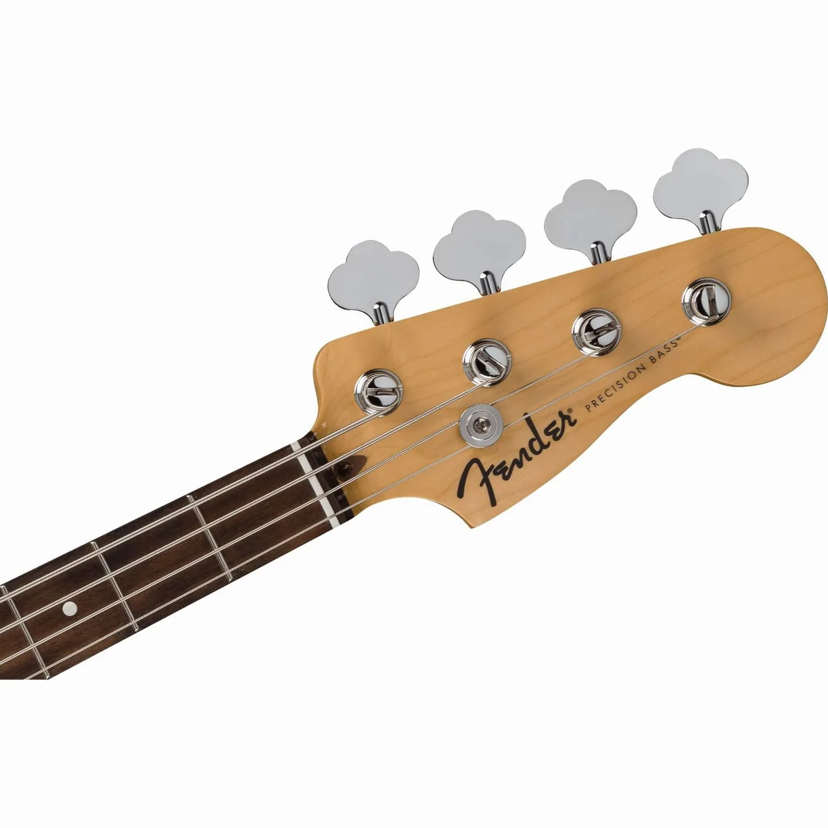 Fender Standard Precision Bass LRL Black, Pappel-Korpus, Ahornhals, vielseitiger Klang 4