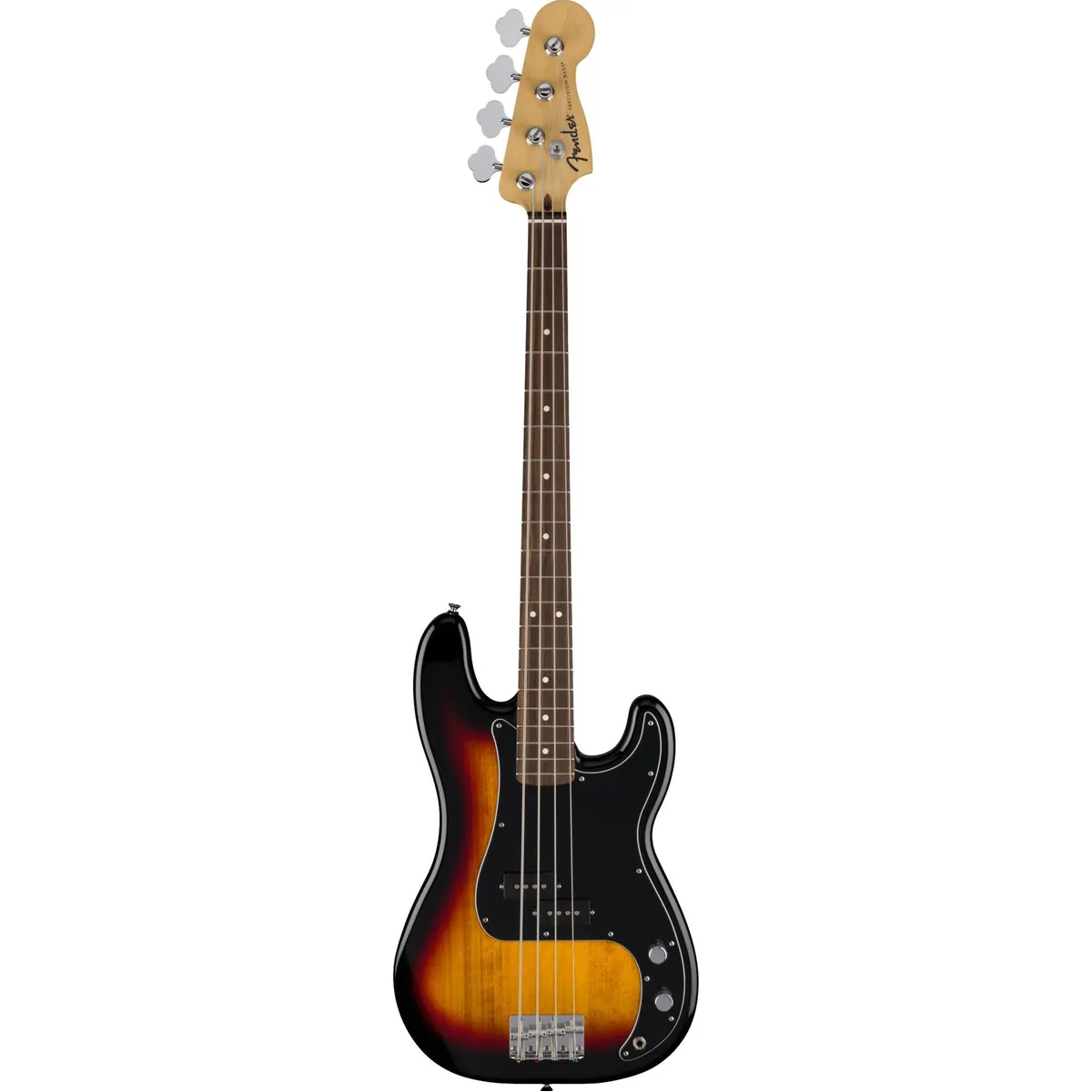 Fender Standard Precision Bass LRL, Pappel-Korpus, modernes Halsprofil — 3-Color Sunburst