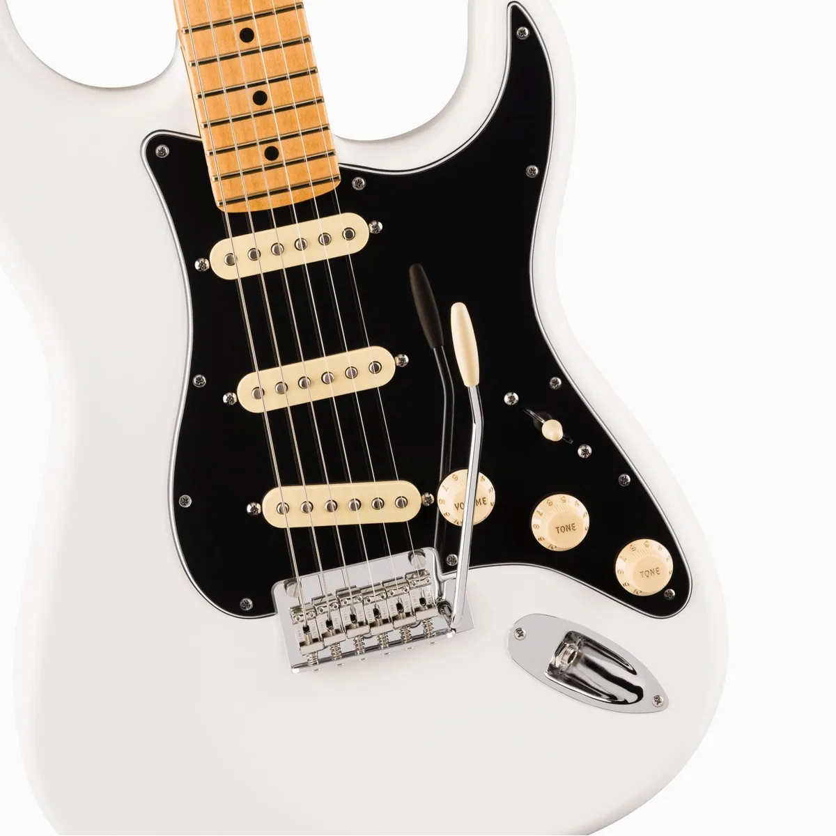 Fender Player II Stratocaster MN Polar White, vielseitiger Klang, ergonomisches Design, hochwertige Verarbeitung 3
