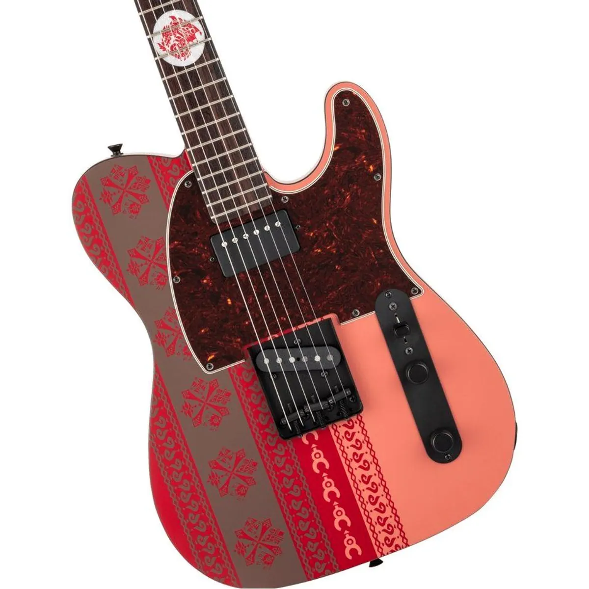 Fender Monster Hunter Rathalos Telecaster, limitiert, exklusives Design 3