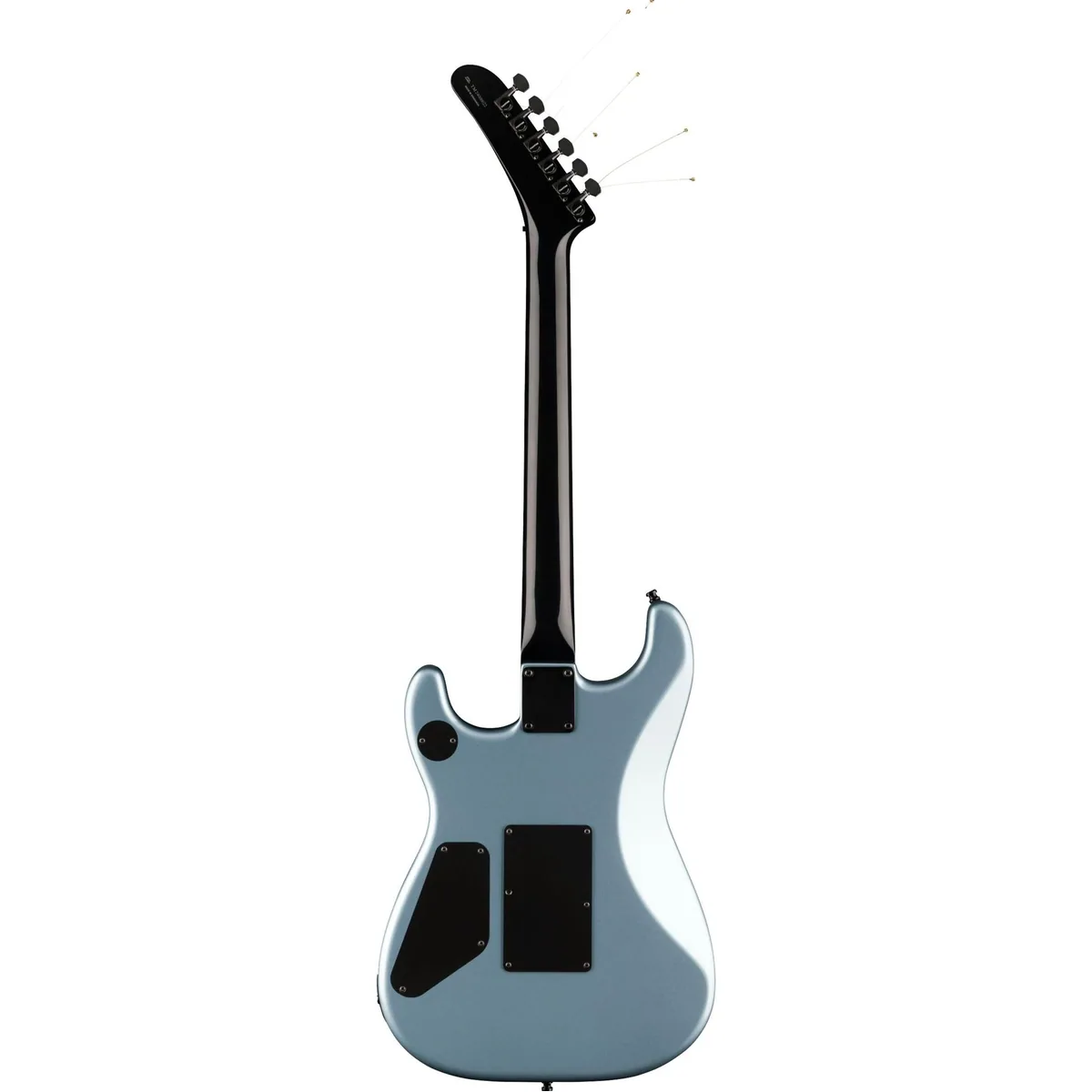 Fender Tom Morello Arm the Homeless RW Blue Ice Metallic, Signature E-Gitarre mit Custom-Artwork 2