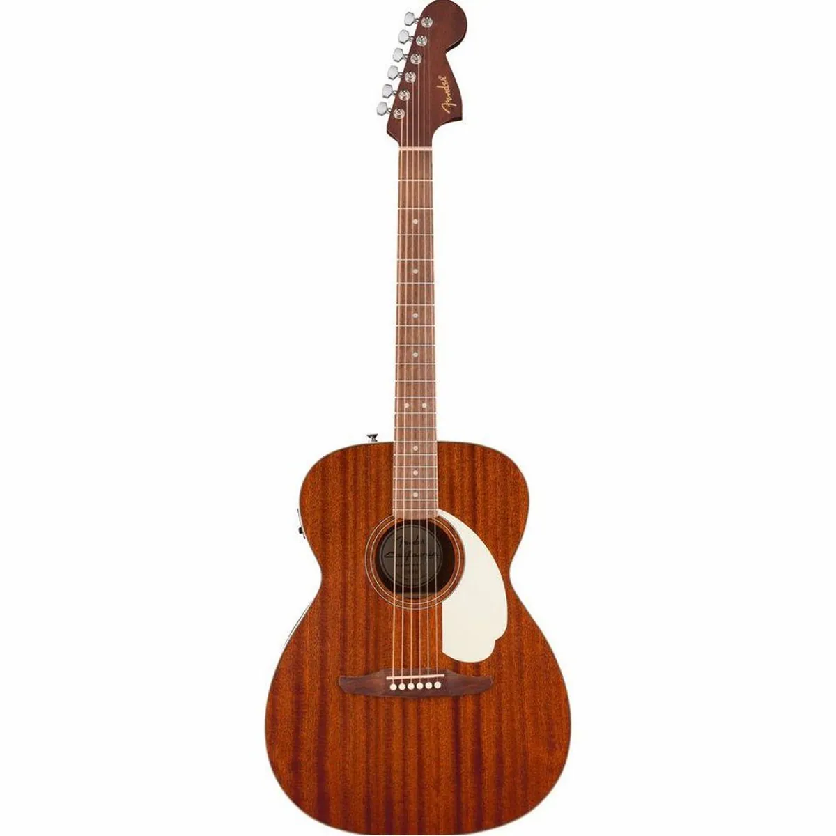 Fender California Standard Monterey E Natural Sapele, elegantes Design, leistungsstarker Tonabnehmer, hochwertiges Finish 2