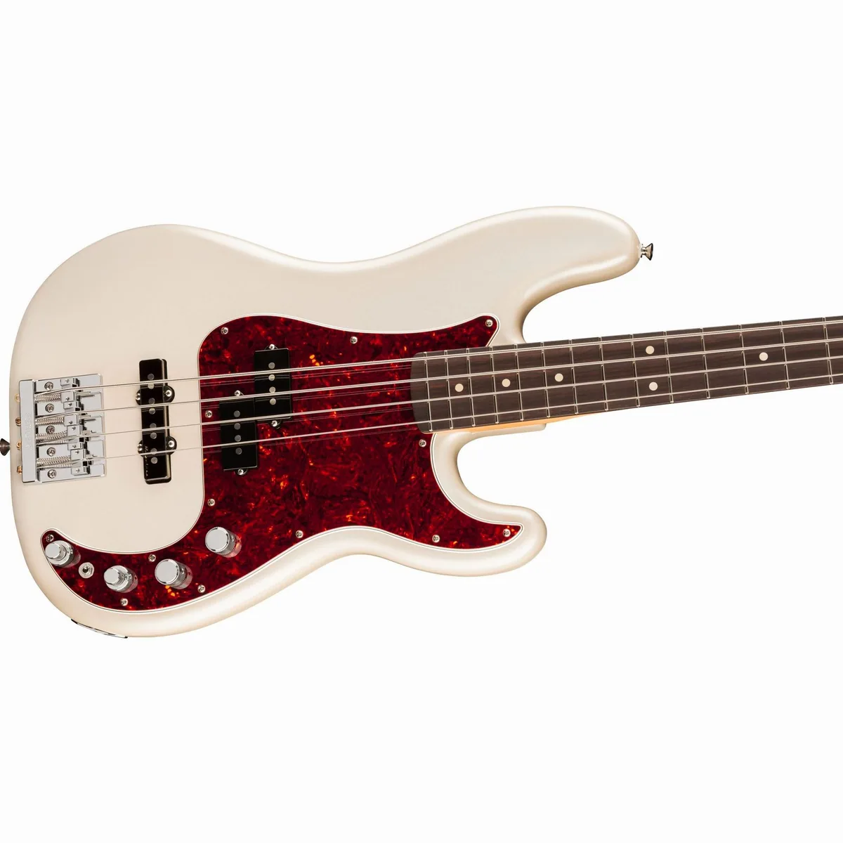 Fender Player II Modified Precision Bass RW, erle Korpus, aktiver Preamp — Olympic Pearl-Finish 4