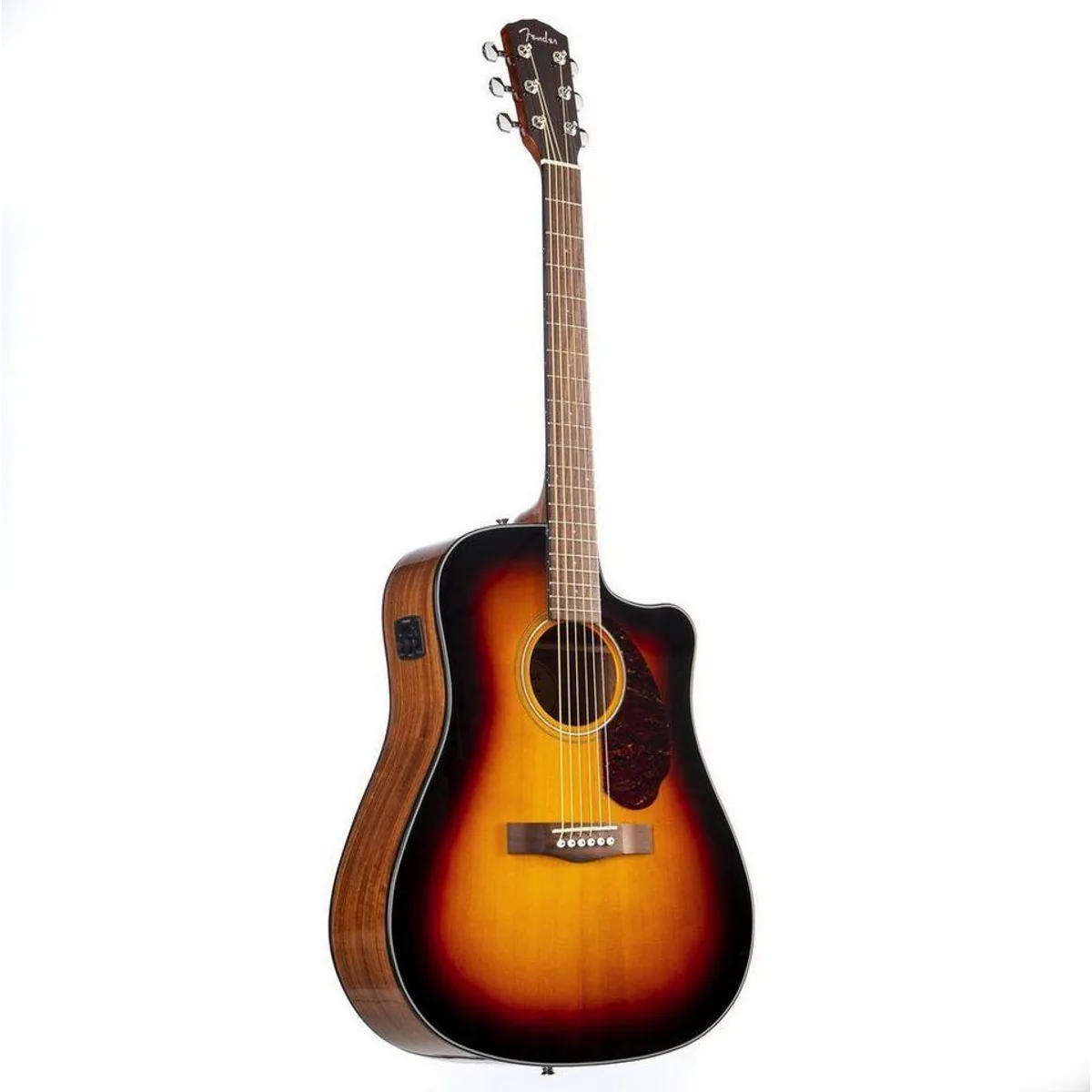 Fender CD-140SCE Sunburst, Elektroakustische Dreadnought, Cutaway-Design, Hochwertige Klangqualität