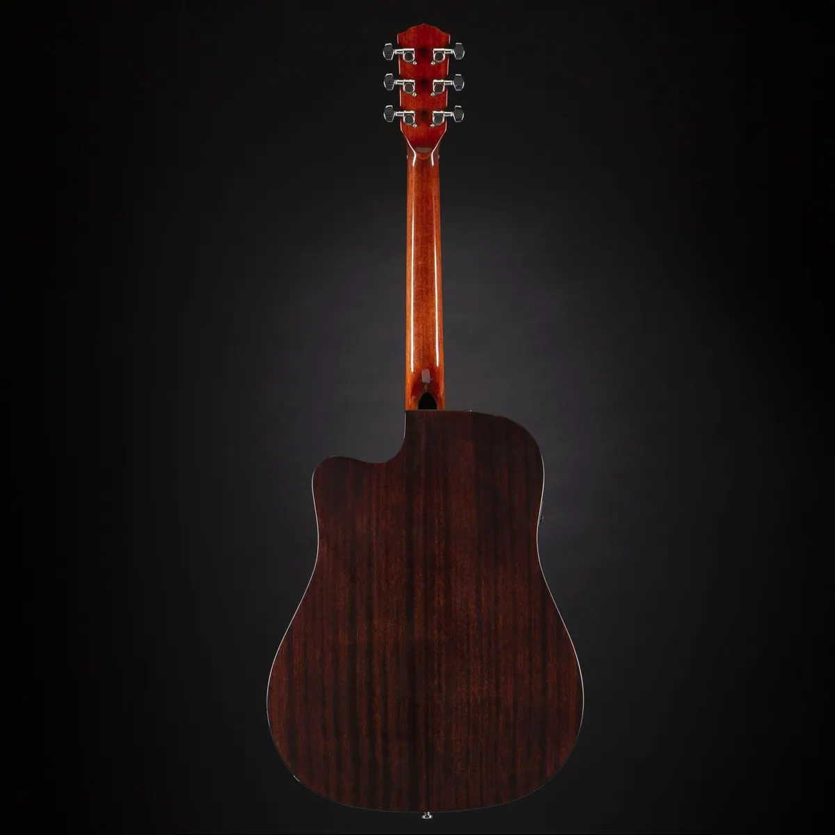 Fender CD-140SCE All Mahogany Dreadnoughtgitarre, warmer Klang, komfortables Spielgefühl, Fishman Presys Tonabnehmer 2