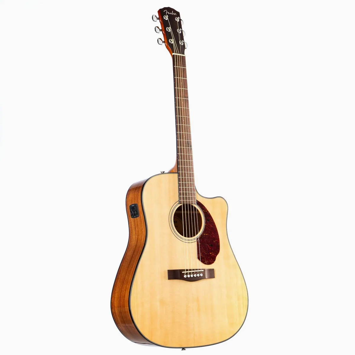 Fender CD-140SCE Natural Westerngitarre, Dreadnought-Design, Cutaway, Fishman Pickup
