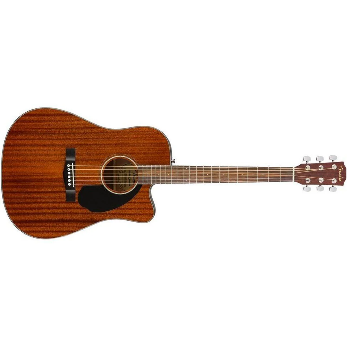 Fender CD-60SCE All Mahogany, Elektro-akustische Dreadnought, warmer Klang, Cutaway-Design 3