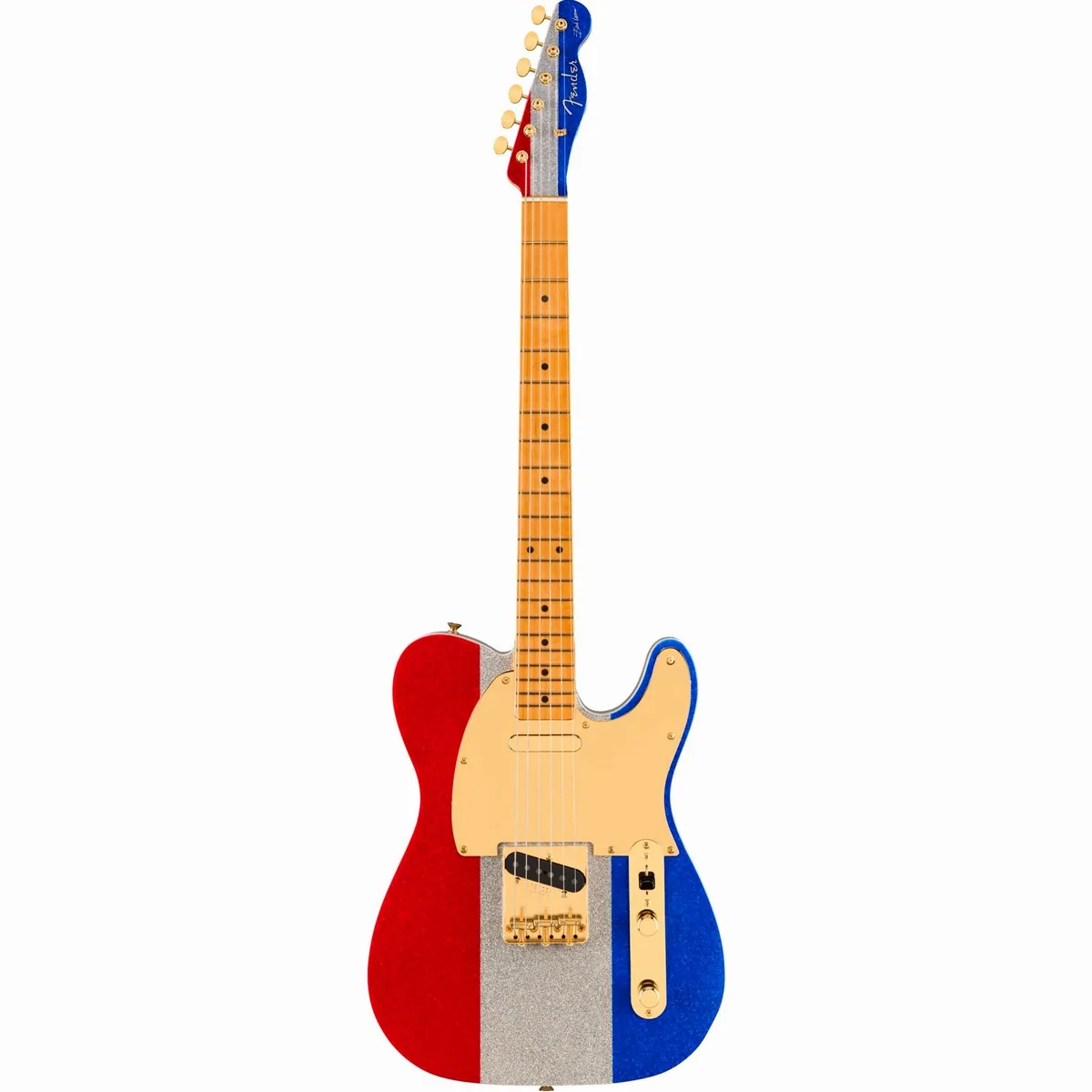 Fender Buck Owens Telecaster MN, Korpus aus Erle, Ahornhals, 3 Alnico Single Coil-Tonabnehmer