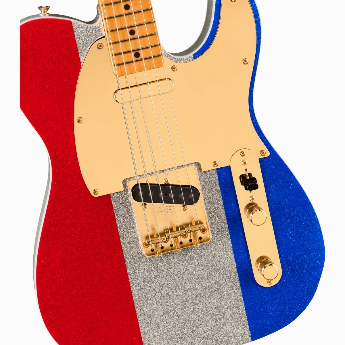 Fender Buck Owens Telecaster MN, Korpus aus Erle, Ahornhals, 3 Alnico Single Coil-Tonabnehmer 3
