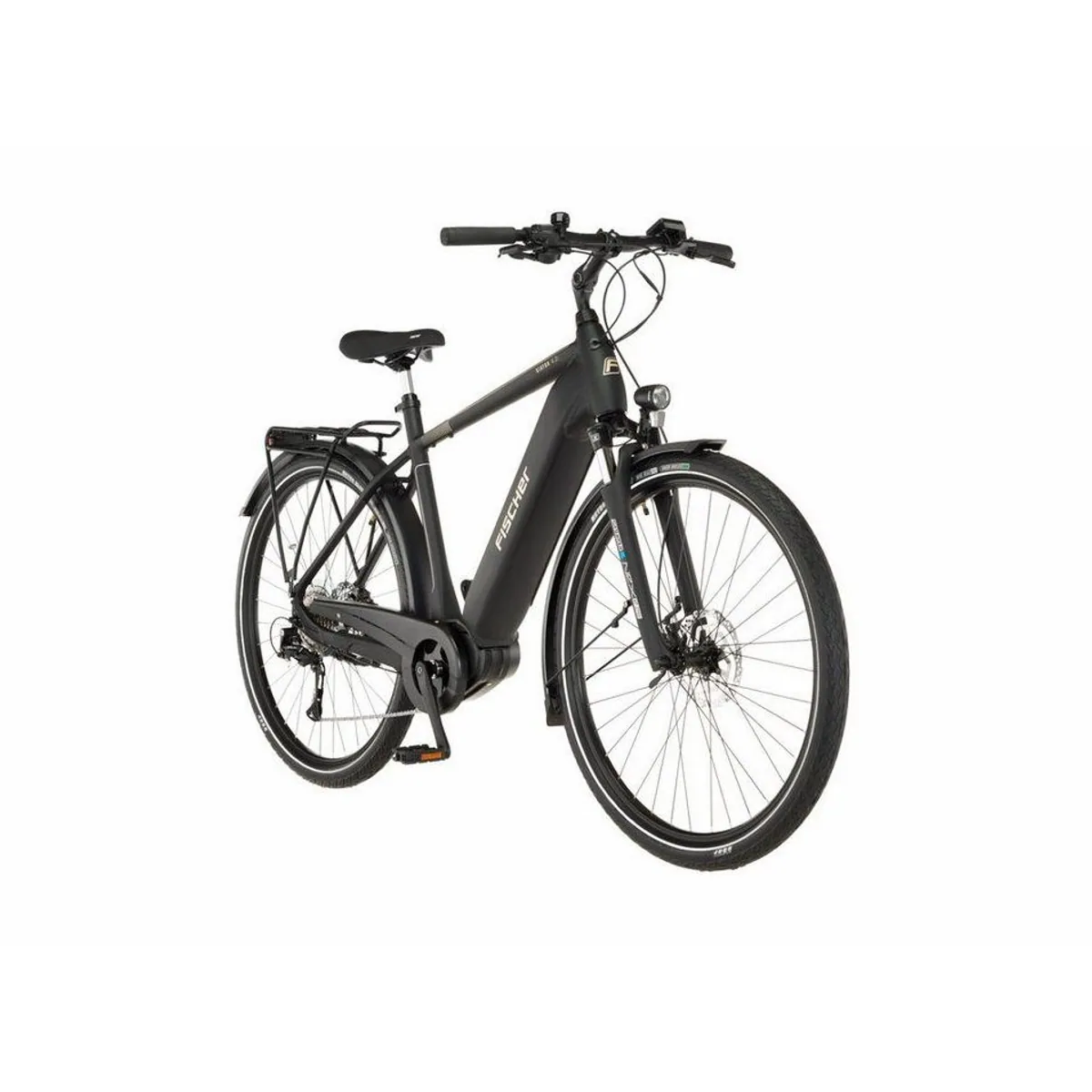 Fischer VIATOR 4.2i 630 E-Bike, 9-Gang Shimano, leistungsstarker Mittelmotor — Komfort, Integration, Transportvielfalt 3