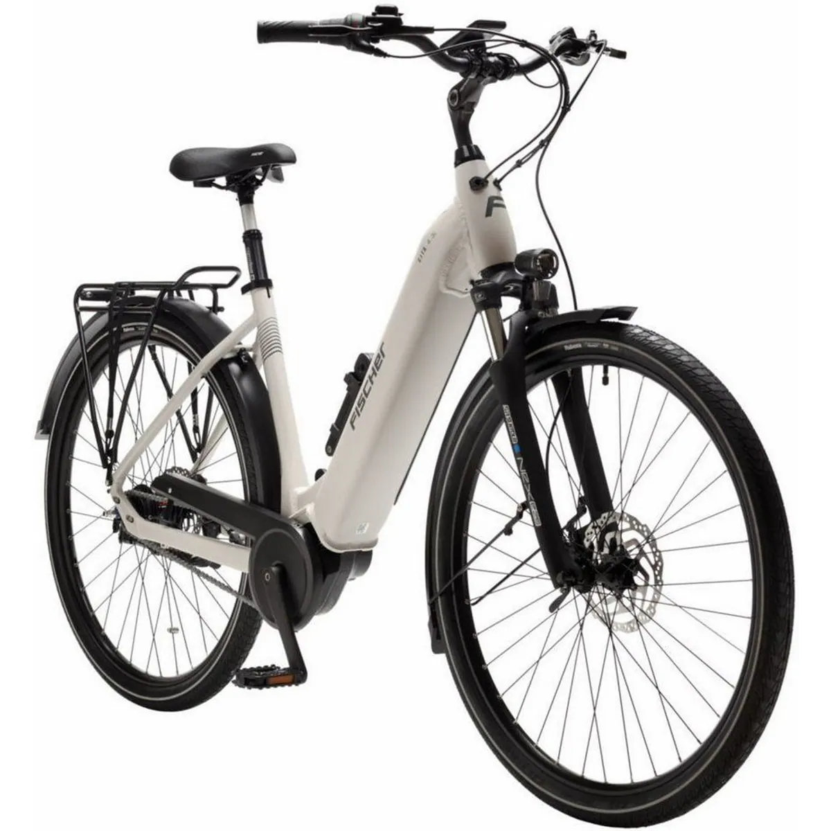 Fischer CITA 4.3i E-Bike, kraftvoller Mittelmotor, 630 Wh Akku, 7-Gang Shimano NEXUS 3