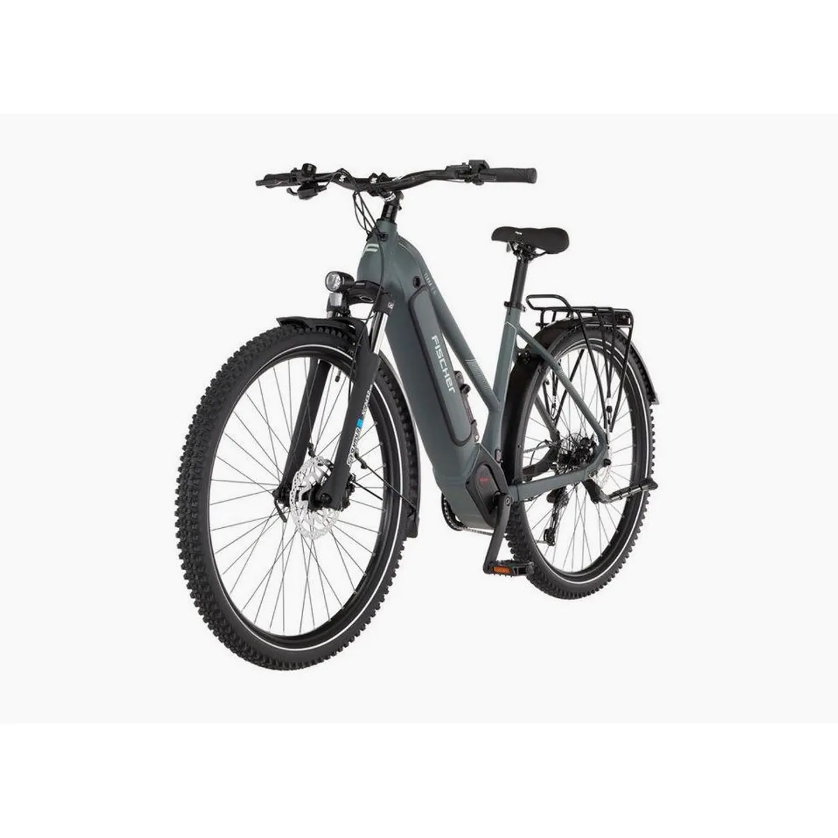 Fischer Terra 6.8I E-Bike Trekkingrad, kraftvoller Mittelmotor, 9-Gang Shimano Schaltung, 711 Wh Akku 3