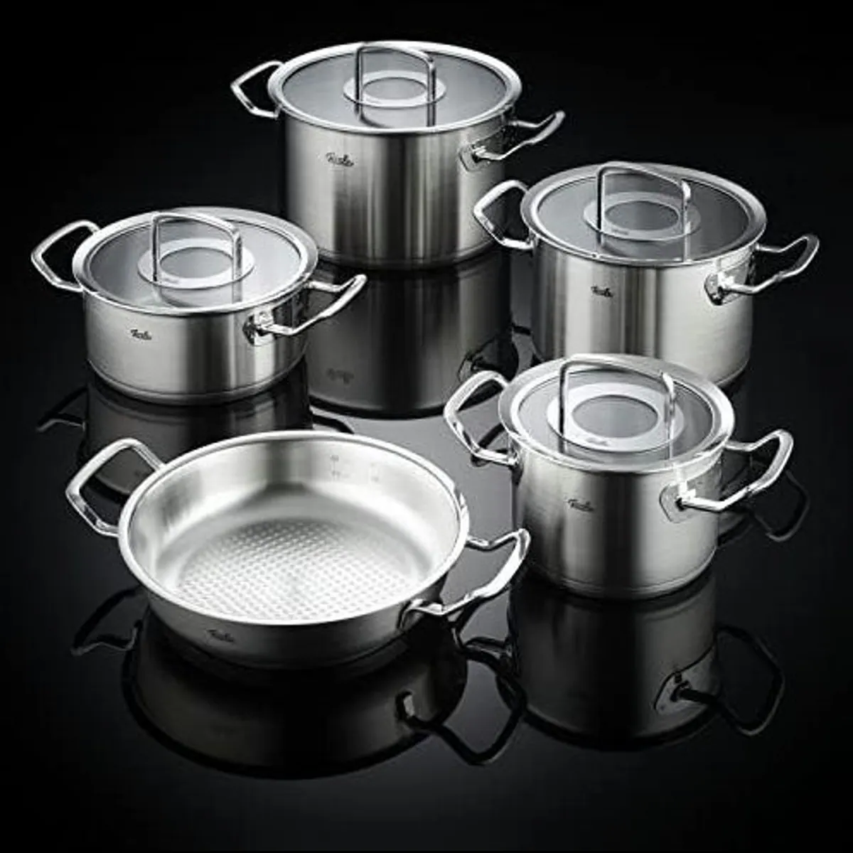 Fissler Original-Profi Collection, Edelstahl 18/10, 5-tlg. Set – Hochwertige Kochkunst für jeden Bedarf 2