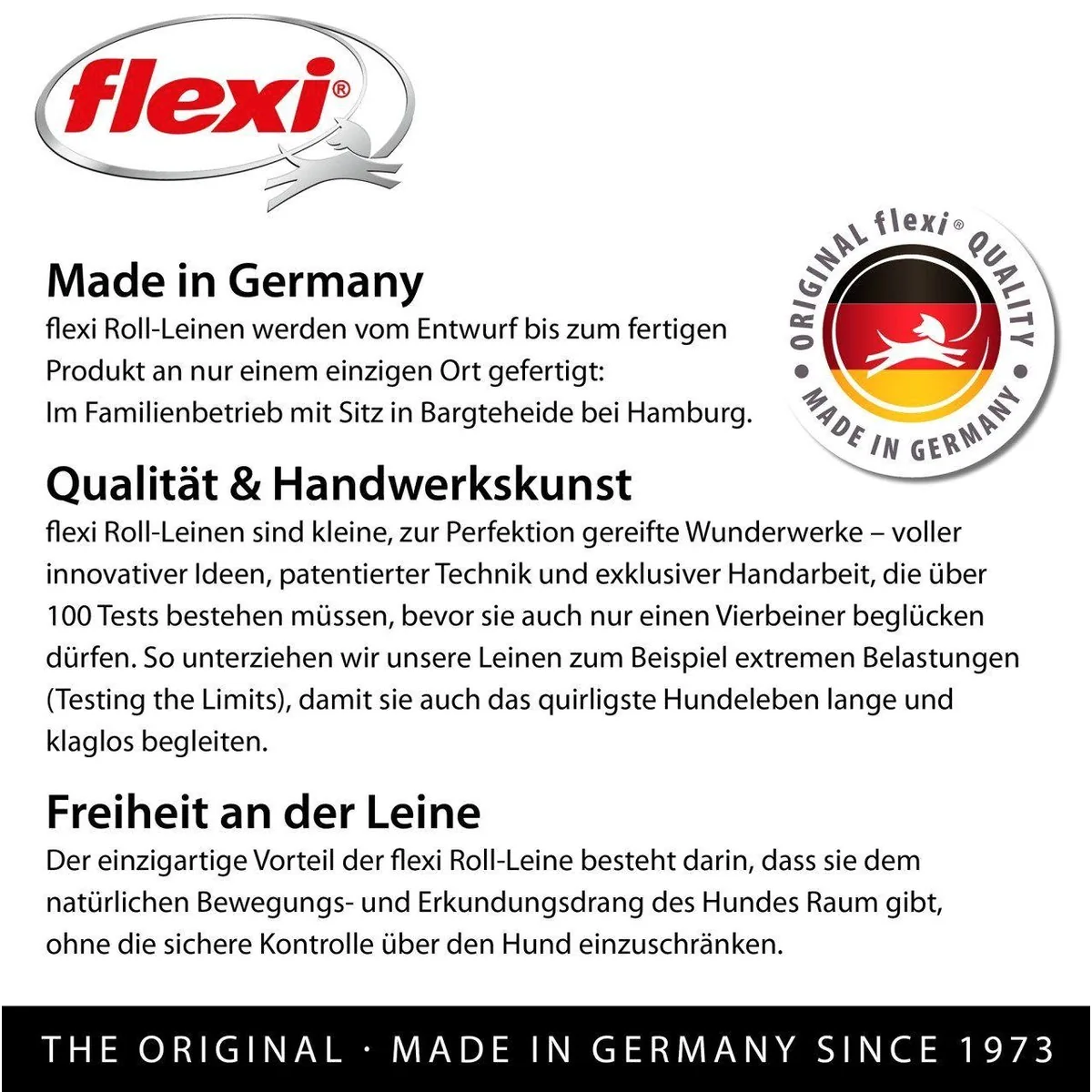 Flexi Giant Hundeleine, 8 m Gurt, hohe Sichtbarkeit, komfortabler Soft-Griff 5